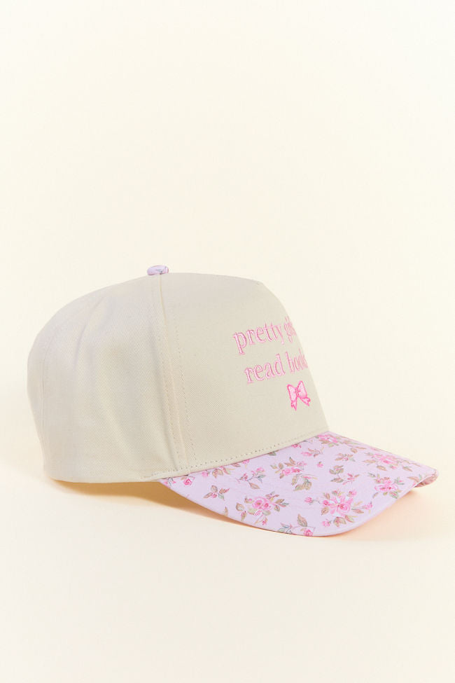 Pretty Girls Read Books Pink Trucker Hat
