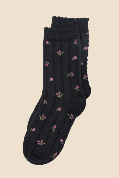 Black Florette Socks SALE