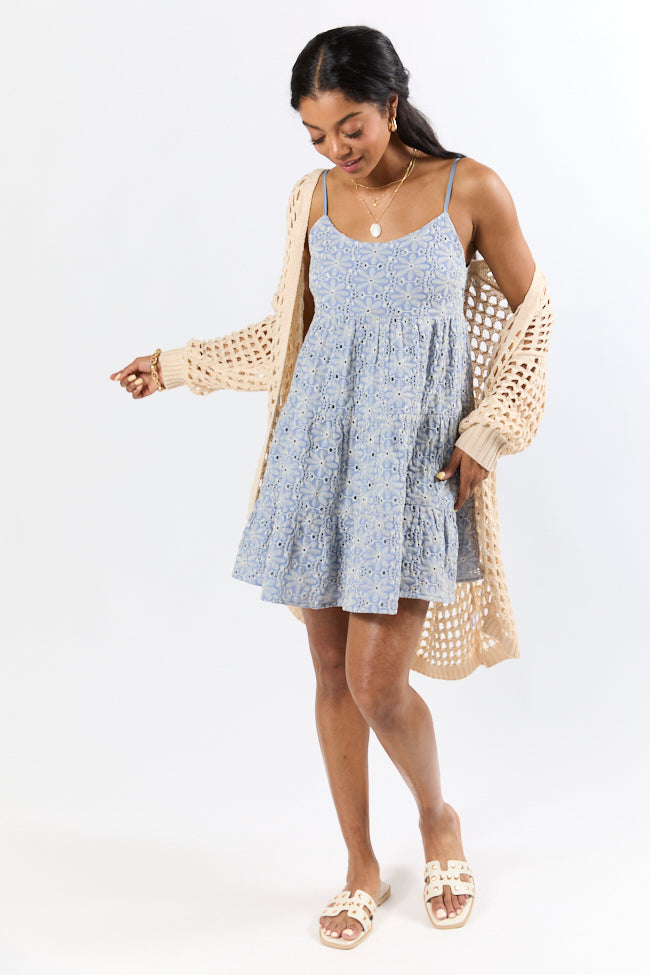 Let's Get Out Of Town Lace Mini Dress SALE