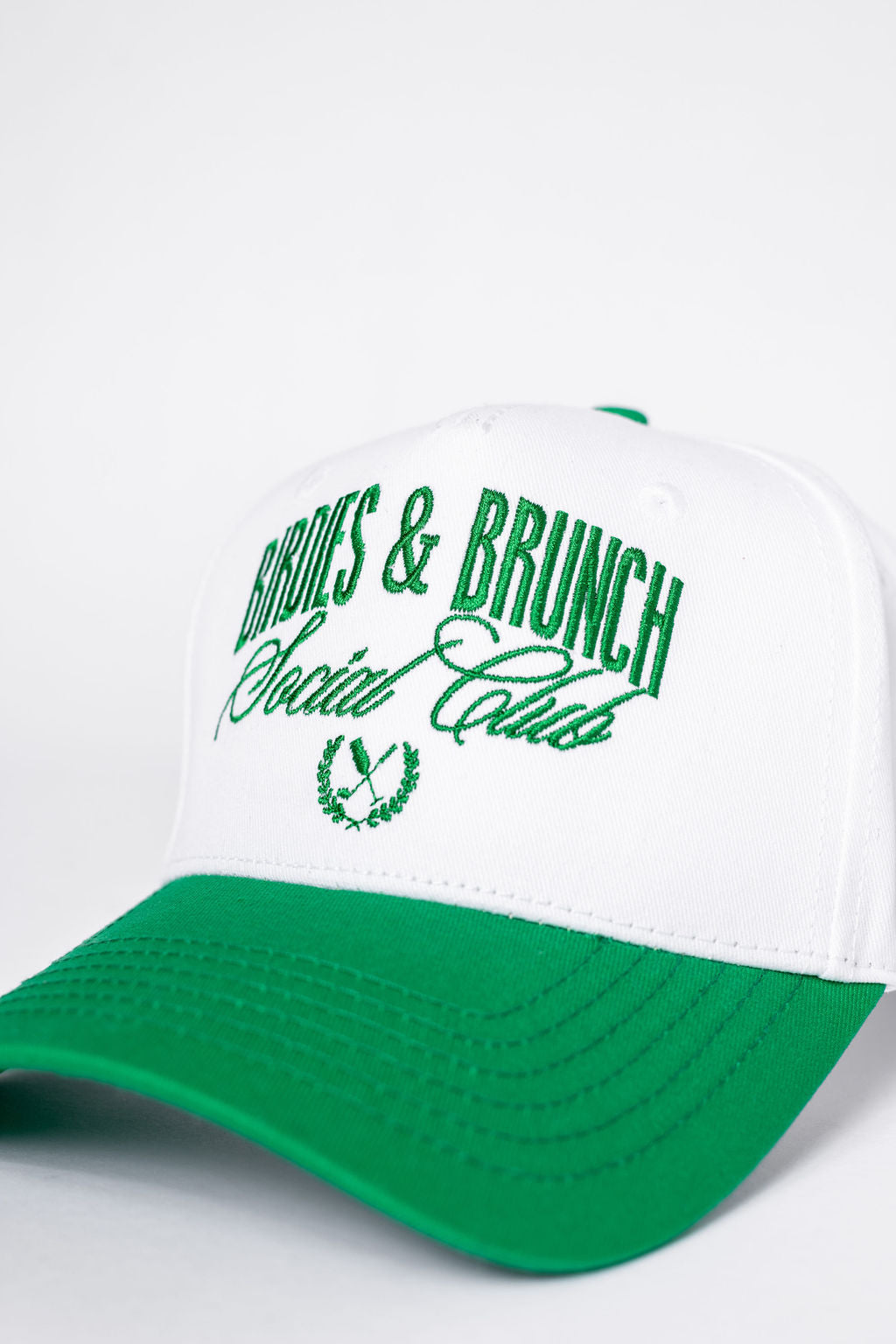Birdies & Brunch Green Trucker Hat