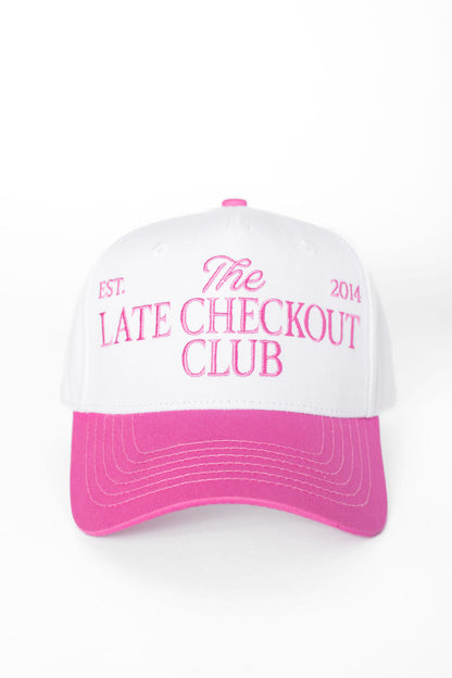 Late Checkout Club Trucker Hat