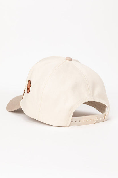 Cowboy Hat Beige Baseball Cap