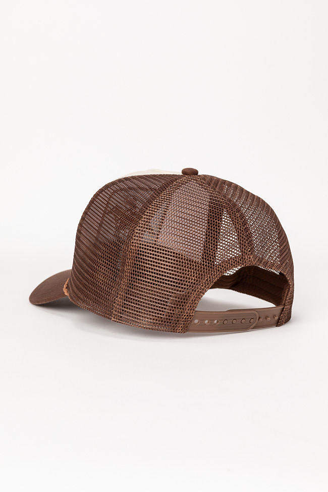 Cowboy Brown Two Tone Baseball Hat