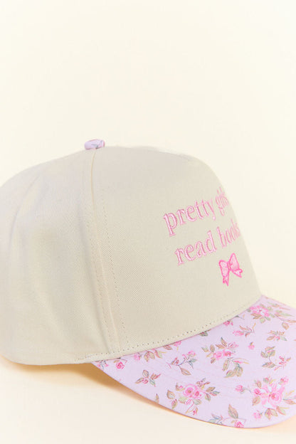 Pretty Girls Read Books Pink Trucker Hat